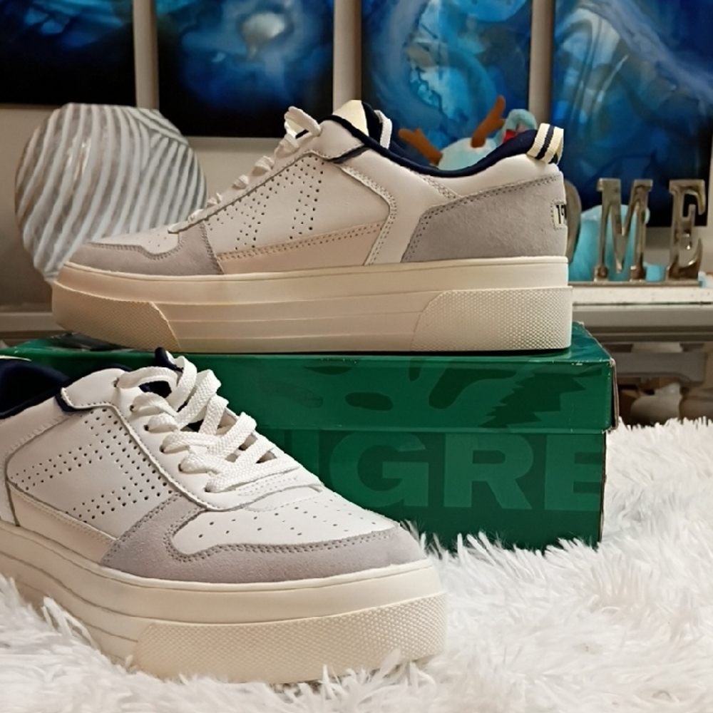 Le Tigre Mid Town Lo Men's Sz 10 Sneakers W Box
